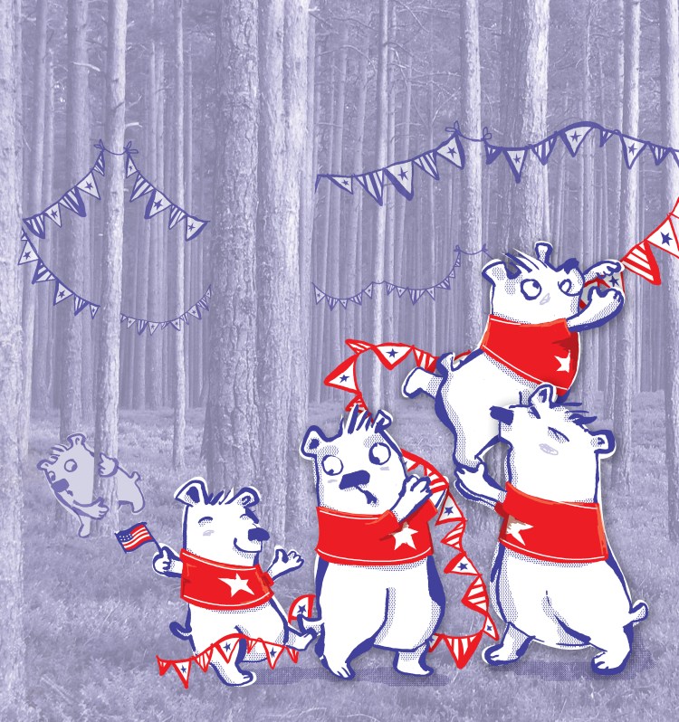 fourth of july bears